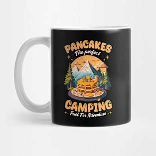 Pancakes: the perfect camping fuel for adventure Mug